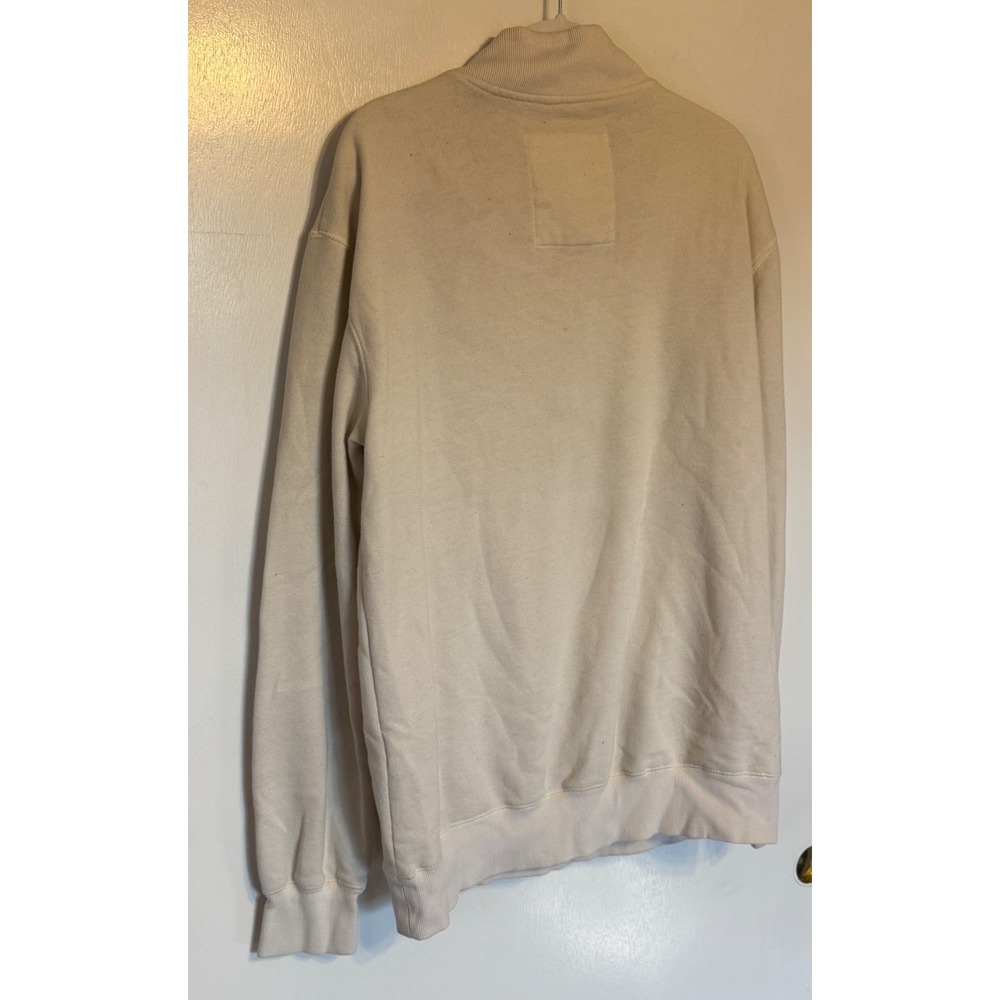Colosseum Minnesota Golden Gophers Quarter Zip Sweatshirt Cream Mens XL - Picture 9 of 9